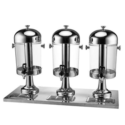 China Hold Juice In Hotel China Stainless Steel Hot-selling Three-Tank Juice Machine High Quality Restaurant for sale