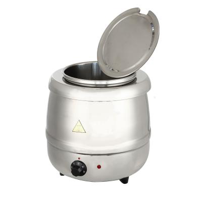 China #201 S.S. Guangdong Factory Direct Price 10L Stainless Steel Electric Soup Hotter Hotel Restaurant Supplies for sale