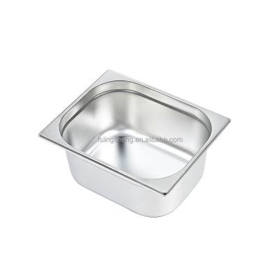 China Stand Food In Hotels Wholesale Prices High Quality European Hotel Stainless Steel Food Serving Basin GN Pan Widely Used In Hotel Restaurant Home for sale