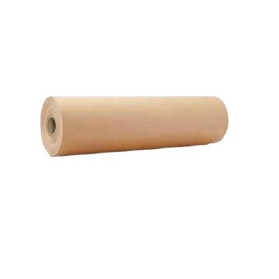 China Waterproof high-grade kraft paper roll brown kraft paper160-180gsm large kraft paper roll for sale