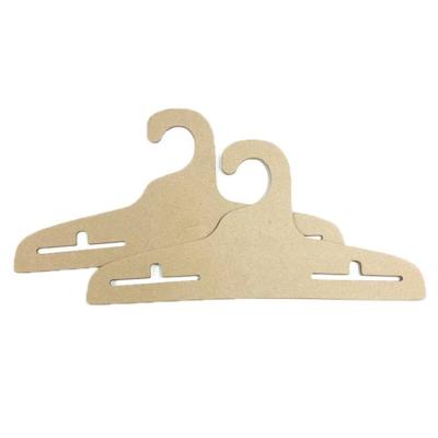 China Different Shapes Can Be Customized Premium Thicken Hangers Customized Hanger Clothes Paper Eco Friendly Paper Hanger For Clothes for sale