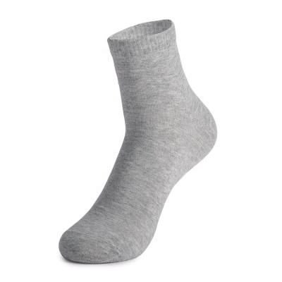 China Wholesale Custom Made Mens Breathable Fashion Durable Solid Color High Quality Cotton Socks for sale