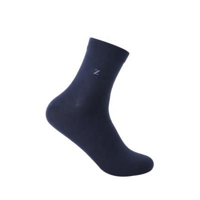 China Men Breathable Socks Business Breathable Deodorant And Comfortable Durable Black Work Socks for sale