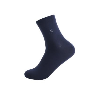 China High End High Quality Black And White Design Mens Fashion Cotton Breathable Business Socks for sale