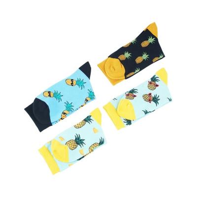 China Wholesale Cheap Breathable 3D Printing Cute Fruit Cotton Crew Man Woman Fashion Socks for sale