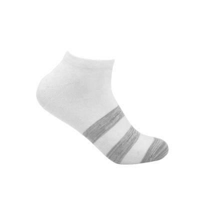 China Women Casual Logo Striped Cotton Crew Socks Custom Made From Foshan Breathable Manufacturers for sale