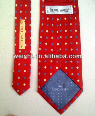 China Manufacturer printed silk neck tie for sale