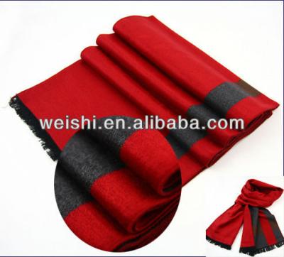 China 2014 latest design custom pure wool double side silk shawl silk shawl for sale