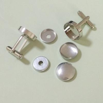 China Brass cufflink blanks for sale