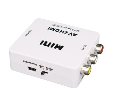 China LED Pogo AV to HDTV AV Converter to HDTV Converter Supports 1080p RCA to HDTV Adapter for sale