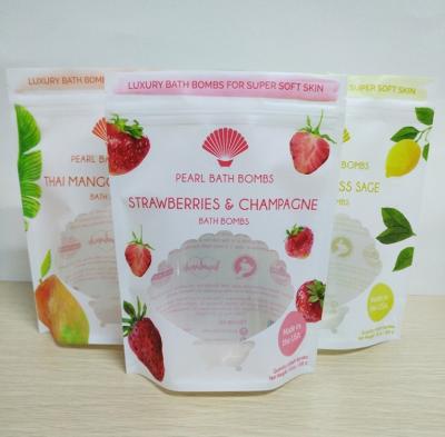 China Wholesale Custom Plastic Food Packaging Recycled Custom Snack Food Logo Zipper Standup Bag for sale