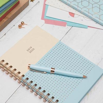 China High quality notebook binder + printer (hardcover book, Matte Laminate, A5 diary, wire bound) for sale