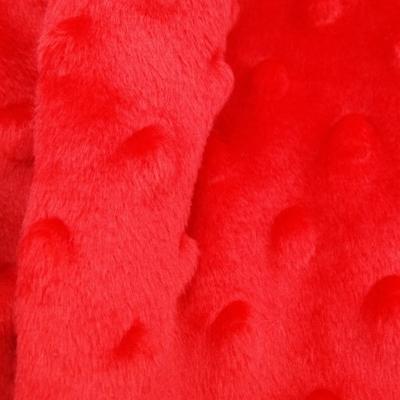 China Waterproof super soft velvet 100%Polyester bubble crepe fabric for hometextile for sale