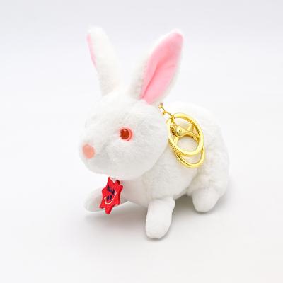 China New Simulation Rabbit Plush Toy Washable Bag Pendant Doll Manufacturers Main Chain Direct Sales for sale