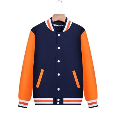 China Waterproof Custom Printing Long Sleeve Baseball Jacket Men Blanket Jackets For Men for sale