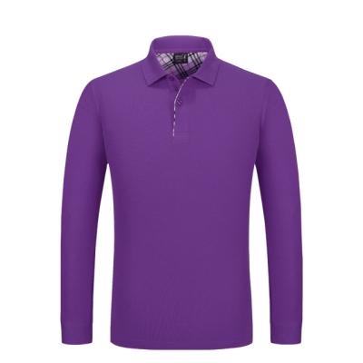 China Custom Bulk Quality Men's Double Layers Collar Yarn Dye Anti-Static Online Shopping Wholesale Polo Shirt Sportswear Clothing for sale