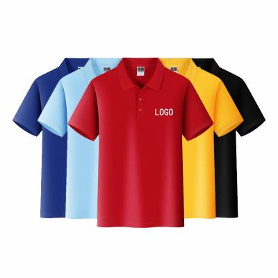 China Sales Promotion S-6XL Breathable Large Size Empty Embroidery Washed T-shirt Cotton T-shirts Men's Polo Shirts for sale