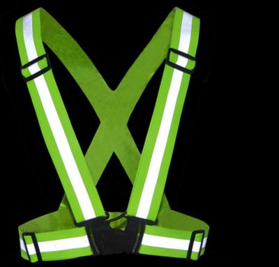 China High Visibility SNAP Vest Belt LED Adjustable Webbing Reflective Gear,Lightweight Reflective Work Safety Vest china supply for sale