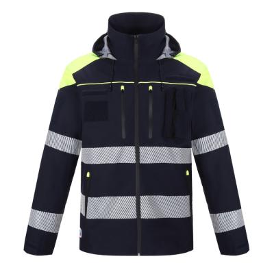 China Heavy Duty Shirt Uniform Reflective/Waterproof China Supplier hi for Construction Safety PPE Safety Breathable Jacket Good Quality for sale