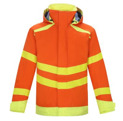 China Safety Jacket Reflective/Waterproof Flame Retardant Protective Working Clothes Waterproof Long Sleeve Bow Clothing for sale