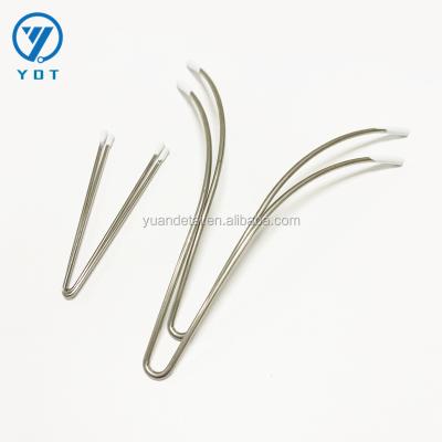 China Wholesale Stainless Steel Wire Underwire V Shape Underwear Women Nylon Coated Bra Wire For Underwear/Bikini/Swimwear/Fashionwear for sale