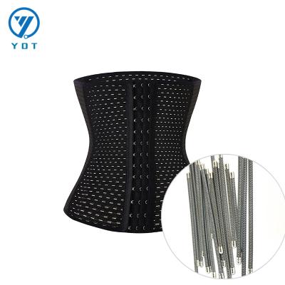 China Wholesale Stainless Steel Corset Bone Spiral Bone Material Stainless Steel Waist Training Shape Boning for sale