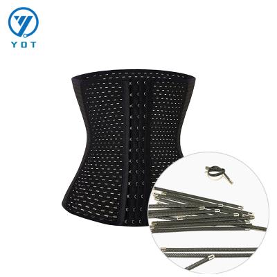 China Wholesale Ni-Ti Memory Stainless Steel Corset Bone Spiral Bone Ni-Ti Memory Stainless Steel Material Waist Training Shape Boning Bra Sewing Wire for sale