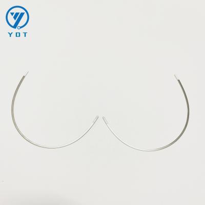 China Wholesale Bone Wire Stainless Steel Underwire Bra Nylon Coated Women Bra Wire For Underwear Bikini/Swimsuit for sale