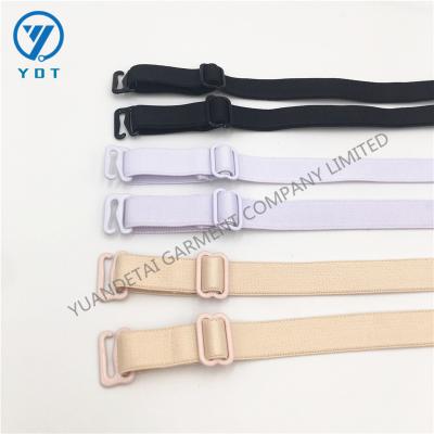 China Underwear Bra Straps 1.2CM/1.5CM/1.8CM With Individual Wrapping Breathable Elastic Straps Removable Straps For Underwear/Bikini for sale