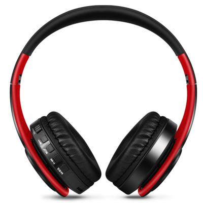 China High Quality Foldable Earphone Fashion MP3 Premium Stereo Wireless Headphones with FM Radio and Support SD Card for Game and Sports for sale