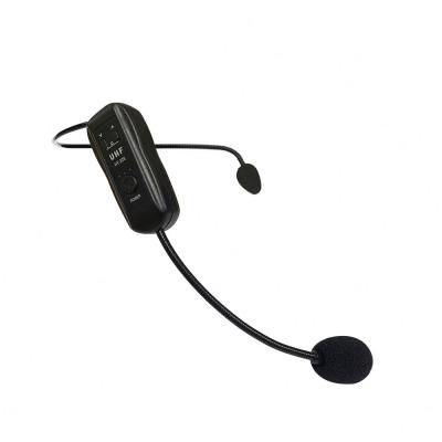 China Chargeable Wireless Microphone Headset Long Range Microphone UHF Microphone Wireless MIC Wireless System for sale