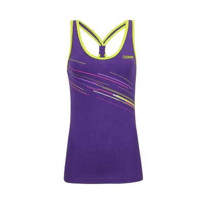 China Women Tank Tops Muscle Fitness Sleeveless Casual Quick Dry Loose Fit Tank Tops Anti-Shrink for sale