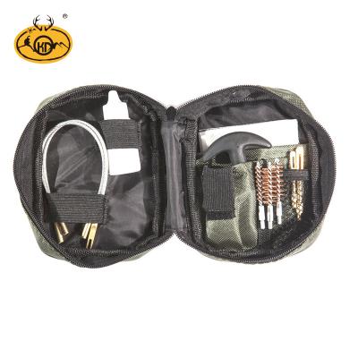 China Pistol gun gun cleaning kit in bag .22, .38, .40, .45.gun cleaning cloth kit for sale