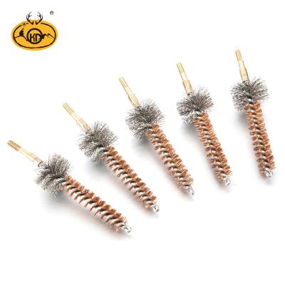 China Gun Gun Cleaning Brush Bristle Stainless Steel Tufts Brush Bronze Gun for sale