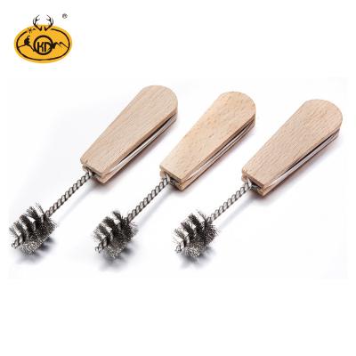 China Pipe Cleaner Brush 3 Pcs Steel Wire Pipe Fitting Cleaning Brush for sale