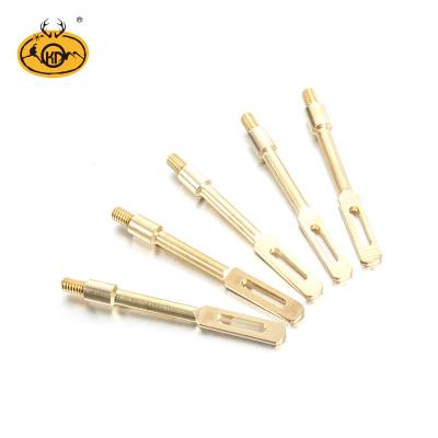 China Brass Slotted Pistol 5 PCS Tip Brush Gun for sale