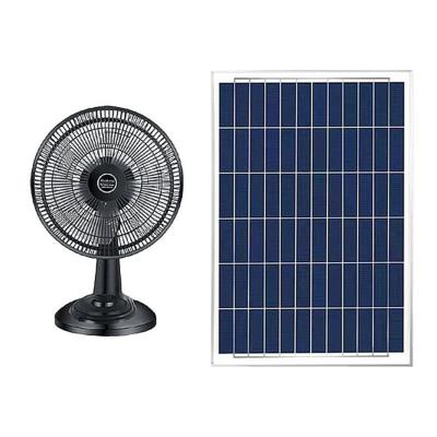 China Multistage Control Solar Fan With Cheap Price Solar Power Sun Power Desktop 12 Inch 15w Fan Solar Fan for sale