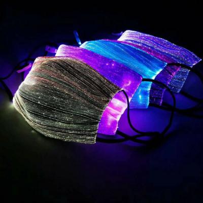 China Popular LED colorful light with Charging treasure facemask for sale