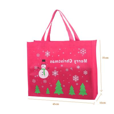 China Custom Cookies Candy Packing handbag Bag Cute Children Felt Tote Bag Christmas Promotional Gifts felt bag for sale