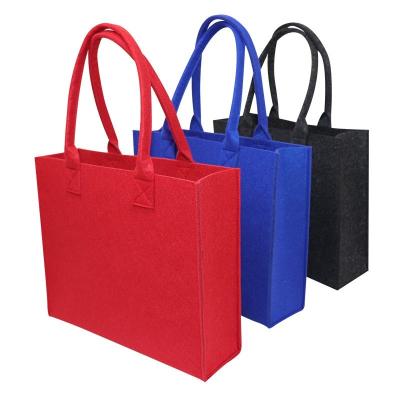 China Wholesale felt handbag Promotional Gifts High Quality felt storage bag custom shipping felt tote bag for sale