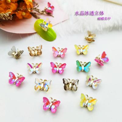 China Crystal Stones Nail Art Decorations Hot Sale Diy Alloy Nail Design Cute Glass Rhinestones For Bag Charms 3d Customize OEM for sale