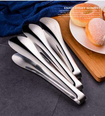 China Sustainable Stainless Steel Kitchen Cooking Grill/BBQ/Bread/Food Tongs Serving Tongs with different size for choice for sale