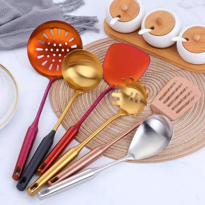 China Sustainable Tool Kitchen Utensils Sets Stainless Steel Instruments Wholesale Amazon for sale