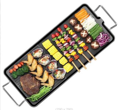 China Commercial Professional Manufacture Electric BBQ Grill with BBQ Electric Hot Grill Lava Rock Pot Nonstick Electric Pan for sale