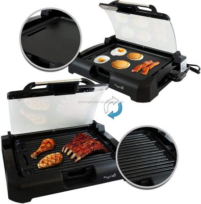 China Home/Restaurant/Electric Electric Dish BBQ Griddle Grill Tray Griddle Pan WD-170 Outdoor Cooking Pan WD-170 for sale