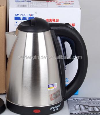 China Keep 1.6L/1.8L/2.0L/2.5L Hot Best Selling Stainless Steel Kettle Electric Tea Kettle FAST BOIL Stainless Steel Cordless WD-171 for sale