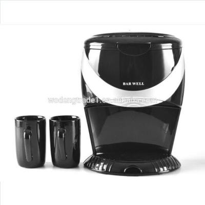 China Commercial 300ml coffee maker multifunctional full automatic drip type coffee machine WD-383 -1 for sale