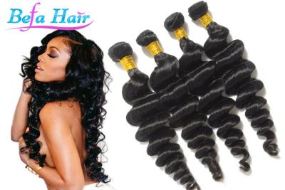 China Human Virgin Cambodian Hair Bundles Unprocessed Hair Weft Loose Wave for sale