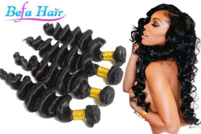 China No Processed Black People Virgin Peruvian Hair  8” -36” Length Thick for sale