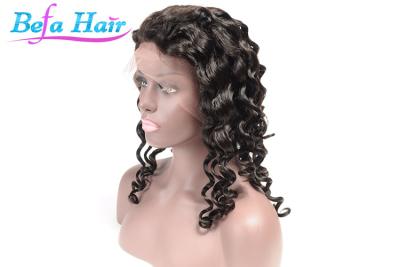 China Unprocessed Long Lace Front Wigs With Baby Hair , Shedding Free for sale